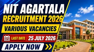NIT Agartala Recruitment 2026 - Apply Offline for Gynaecologist, General Physician and More Posts