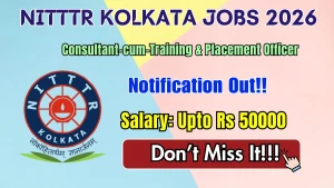 NITTTR Kolkata Consultant-cum-Training & Placement Officer Recruitment 2026 - Apply Online NITTTR Kolkata Consultant-cum-Training & Placement Officer Recruitment 2026 - Apply Online