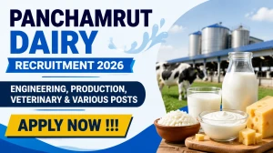 Panchamrut Dairy Recruitment 2026 - Apply Offline for Clerk, Engineering Officer and More Posts