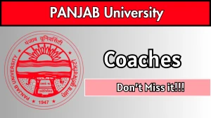 Panjab University Coach Recruitment 2026 - Apply Offline Panjab University Coach Recruitment 2026 - Apply Offline