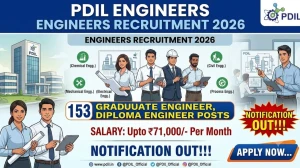 PDIL Engineers Recruitment 2026 Notification Out - Apply Online for 153 Graduate Engineer, Diploma Engineer Posts