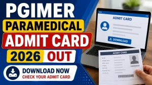 PGIMER Paramedical Admit Card 2026 Out - Download Hall Ticket at pgimer.edu.in PGIMER Paramedical Admit Card 2026 Out - Download Hall Ticket at pgimer.edu.in