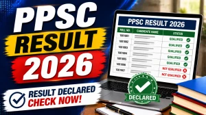 PPSC Result 2026 - Check Assistant Research Officer & Research Officer Merit List PPSC Result 2026 - Check Assistant Research Officer & Research Officer Merit List