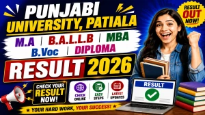 Punjabi University Patiala Exam Result 2026 Out - Check UG & PG Results online at results.pupexamination.ac.in