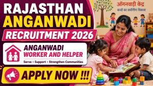 Rajasthan Anganwadi Recruitment 2026 - Apply Offline for 61 for Anganwadi Worker and Helper Posts