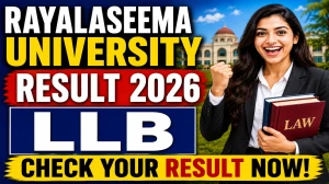 Rayalaseema University Result 2026 Out - Check LLB Results at ruk.ac.in