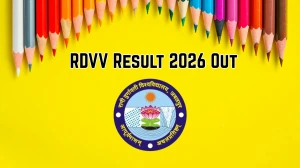 RDVV Result 2026 Out - Check UG and PG Semester Result Online at rdujbp.in
