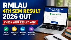 RMLAU 4th Sem Result 2026 Out - Direct Link to Download MA, MSc Result at rmlau.ac.in