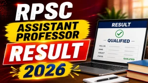 RPSC Assistant Professor Result 2026 - Check Interview Result, Merit List and Cut Off Marks RPSC Assistant Professor Result 2026 - Check Interview Result, Merit List and Cut Off Marks