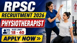 RPSC Physiotherapist Recruitment 2026 - Apply Online for 20 Posts