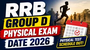 RRB Group D Physical Exam Date 2026 - Zone-Wise PET Schedule (CEN 08/2024) RRB Group D Physical Exam Date 2026 - Zone-Wise PET Schedule (CEN 08/2024)
