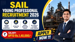 SAIL Young Professional Recruitment 2026 - Apply Online for 23 Posts SAIL Young Professional Recruitment 2026 - Apply Online for 23 Posts