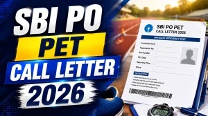 SBI PO PET Call Letter 2026 Out - Download Link Here SBI PO PET Call Letter 2026 Out - Download Link Here