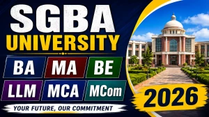 SGBAU 1st & 3rd Sem Result 2026 Out - Check BA, MA,BE, LLM, MCA and M.Com Online at sgbau.ucanapply.com