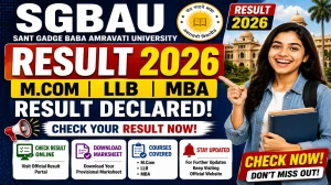 SGBAU Exam Result 2026 Out - Check MCom, LLB & MBA Back & Regular Results at sgbau.ucanapply.com SGBAU Exam Result 2026 Out - Check MCom, LLB & MBA Back & Regular Results at sgbau.ucanapply.com