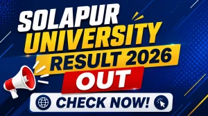 Solapur University Result 2026 Out - Direct Link to Download B.Tech, M.Tech Semester Results at sus.ac.in Solapur University Result 2026 Out - Direct Link to Download B.Tech, M.Tech Semester Results at sus.ac.in