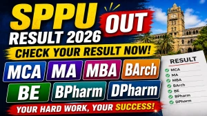 SPPU Result 2026 Out - Check MCA, MA, MBA, BE & More Result at onlineresults.unipune.ac.in