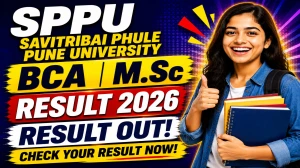 SPPU Exam Result 2026 Out - Check BCA 1st & 2nd Year, MSc 2nd Year Results Online at onlineresults.unipune.ac.in