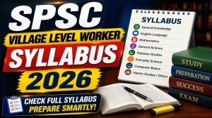 SPSC Village Level Worker Syllabus 2026 - Check Exam Pattern and Subject- Wise SPSC Village Level Worker Syllabus 2026 - Check Exam Pattern and Subject- Wise