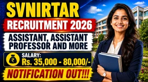 SVNIRTAR Recruitment 2026 - Apply Online for 11 Assistant, Assistant Professor and More Posts SVNIRTAR Recruitment 2026 - Apply Online for 11 Assistant, Assistant Professor and More Posts