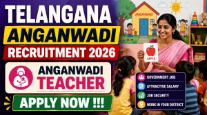 Telangana Anganwadi Teacher Recruitment 2026 - Apply Online for 62 Posts in Medchal-Malkajgiri District