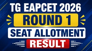 TG EAPCET 2026 Round 1 Seat Allotment Result - Release Date, Direct Link and How to Check at tgeapcet.nic.in TG EAPCET 2026 Round 1 Seat Allotment Result - Release Date, Direct Link and How to Check at tgeapcet.nic.in