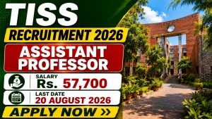 TISS Assistant Professor Recruitment 2026 - Apply Online TISS Assistant Professor Recruitment 2026 - Apply Online