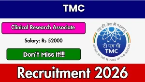 TMC Clinical Research Associate Recruitment 2026 - Walkin TMC Clinical Research Associate Recruitment 2026 - Walkin