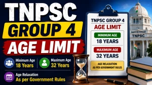 TNPSC Group 4 Age Limit for General, BC, MBC, SC, ST Category