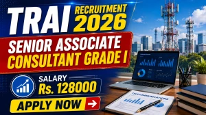 TRAI Senior Associate Consultant Grade I Recruitment 2026 - Apply Online TRAI Senior Associate Consultant Grade I Recruitment 2026 - Apply Online