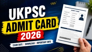 UKPSC Admit Card 2026 Out - Download Assistant Review Officer, Librarian, Translator & Typist Hall Ticket