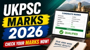 UKPSC Marks 2026 Out - Check Marks & Direct Link UKPSC Marks 2026 Out - Check Marks & Direct Link