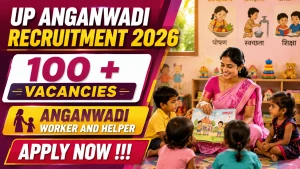 UP Anganwadi Recruitment 2026 - Apply Online for 144 Anganwadi Worker and Helper Posts