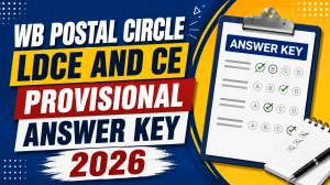 WB Postal Circle LDCE and CE Provisional Answer Key 2026 - Check Postman and Other Post WB Postal Circle LDCE and CE Provisional Answer Key 2026 - Check Postman and Other Post