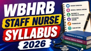 WBHRB Staff Nurse Syllabus 2026 - Exam Pattern, Subject-Wise Topics & Marking Scheme WBHRB Staff Nurse Syllabus 2026 - Exam Pattern, Subject-Wise Topics & Marking Scheme