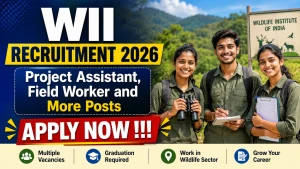 WII Recruitment 2026 - Apply Online for 20 Project Assistant, Field Worker and More Posts