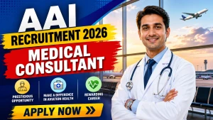 AAI Medical Consultant Recruitment 2026 - Apply Online