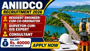 ANIIDCO Recruitment 2026 - Walkin for Resident Engineer, Consultant and More Posts