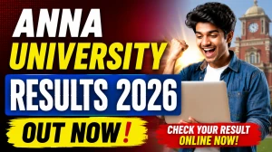 Anna University Results 2026 Out - Direct Link to Check UG & PG Semester Results at coe1.annauniv.edu Anna University Results 2026 Out - Direct Link to Check UG & PG Semester Results at coe1.annauniv.edu