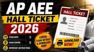 AP AEE Hall Ticket 2026 Out - Download APTRANSCO Assistant Executive Engineer Admit Card