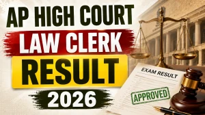 AP High Court Law Clerk Result 2026 Out - Check Eligible & Ineligible List