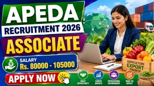 APEDA Associate Recruitment 2026 - Apply Online APEDA Associate Recruitment 2026 - Apply Online