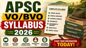 APSC VO/BVO Syllabus 2026 - Check Exam Pattern PDF APSC VO/BVO Syllabus 2026 - Check Exam Pattern PDF