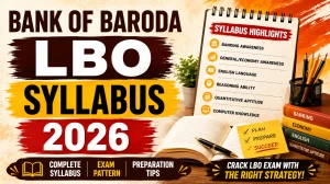 Bank of Baroda LBO Syllabus 2026 - Check Exam Pattern PDF Bank of Baroda LBO Syllabus 2026 - Check Exam Pattern PDF