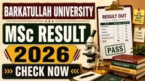 Barkatullah University MSc Result 2026 (Out) - Direct link to Check Result at bubhopal.ac.in Barkatullah University MSc Result 2026 (Out) - Direct link to Check Result at bubhopal.ac.in