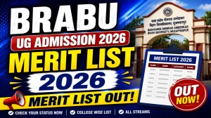 BBAU UG Merit List 2026 Out - Download Course-Wise PDF @ brabu.ac.in BBAU UG Merit List 2026 Out - Download Course-Wise PDF @ brabu.ac.in