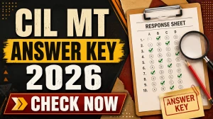 Coal India MT Answer Key 2026 Out - Download CIL Management Trainee Response Sheet @coalindia.in Coal India MT Answer Key 2026 Out - Download CIL Management Trainee Response Sheet @coalindia.in