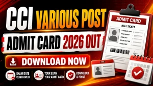 Cotton Corporation CCI Various Post Admit Card 2026 Out - Download Hall Ticket @cotcorp.org.in