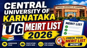 CU Karnataka UG Second Merit List 2026 Out - Direct Link to Check at cuk.ac.in CU Karnataka UG Second Merit List 2026 Out - Direct Link to Check at cuk.ac.in