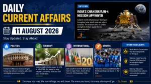 Daily Current Affairs – 11 August 2026